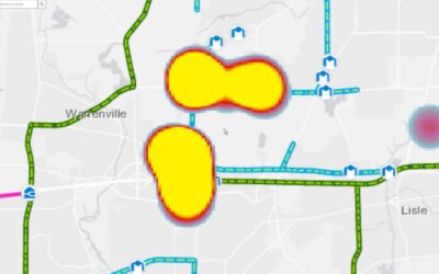 View SAP Work History Patterns Using Maps