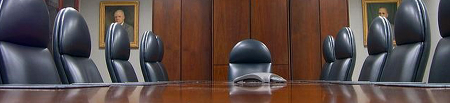 Empty Boardroom